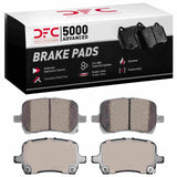 Dynamic Friction 2004-2012 Chevrolet HHR Front 5000 Advanced Ceramic Brake Pads by Dynamic Friction Company 1552-1028-00