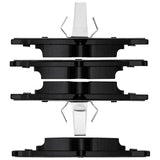 Dynamic Friction 2007-2014 BMW X5 Rear 5000 Advanced Low Metallic Brake Pads by Dynamic Friction Company 1552-1042-00