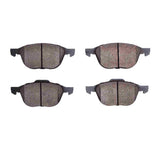 Dynamic Friction 2004-2018 Ford Focus Front 5000 Advanced Low Metallic Brake Pads by Dynamic Friction Company 1552-1044-00