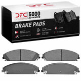 Dynamic Friction 2005-2023 Chrysler 300 Front 5000 Advanced Semi Metallic Brake Pads by Dynamic Friction Company 1552-1058-00