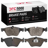 Dynamic Friction 2006-2010 BMW 330i Front 5000 Advanced Low Metallic Brake Pads by Dynamic Friction Company 1552-1061-00