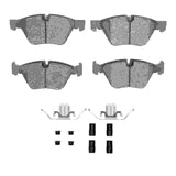 Dynamic Friction 2007-2012 BMW 128i Front 5000 Advanced Low Metallic Brake Pads and Hardware Kit by Dynamic Friction Company 1552-1061-11