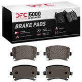 Dynamic Friction 2005-2021 Audi A6 (USA/Canada) Rear 5000 Advanced Low Metallic Brake Pads by Dynamic Friction Company 1552-1108-00