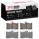 Dynamic Friction 2009-2025 Lexus RC200T Front 5000 Advanced Ceramic Brake Pads by Dynamic Friction Company 1552-1118-00