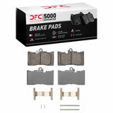 Dynamic Friction 2009-2025 Lexus GS200T Front 5000 Advanced Ceramic Brake Pads and Hardware Kit by Dynamic Friction Company 1552-1118-01