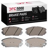 Dynamic Friction 2011-2020 Chevrolet Impala Front 5000 Advanced Ceramic Brake Pads by Dynamic Friction Company 1552-1125-00