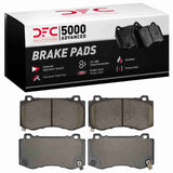 Dynamic Friction 2021-2023 Chrysler 300 Front 5000 Advanced Ceramic Brake Pads by Dynamic Friction Company 1552-1149-00