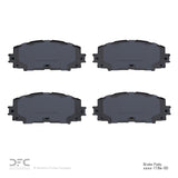 Dynamic Friction 2012-2019 Scion IQ Front 5000 Advanced Ceramic Brake Pads by Dynamic Friction Company 1552-1184-00