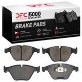 Dynamic Friction 2007-2015 BMW 328i Front 5000 Advanced Low Metallic Brake Pads by Dynamic Friction Company 1552-1260-00