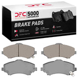 Dynamic Friction 2008-2012 Chrysler Town & Country Front 5000 Advanced Semi Metallic Brake Pads by Dynamic Friction Company 1552-1273-00