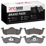 Dynamic Friction 2010-2017 Ford Expedition Rear 5000 Advanced Ceramic Brake Pads by Dynamic Friction Company 1552-1279-00