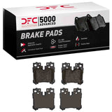 Dynamic Friction 2018-2025 Lexus LS500h Rear 5000 Advanced Ceramic Brake Pads by Dynamic Friction Company 1552-1283-00