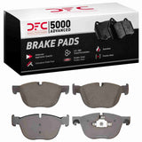 Dynamic Friction 2007-2018 BMW X5 Front 5000 Advanced Low Metallic Brake Pads by Dynamic Friction Company 1552-1294-00
