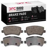 Dynamic Friction 2012-2015 Land Rover Range Rover Evoque Rear 5000 Advanced Low Metallic Brake Pads by Dynamic Friction Company 1552-1307-00
