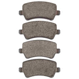Dynamic Friction 2012-2015 Land Rover Range Rover Evoque Rear 5000 Advanced Low Metallic Brake Pads by Dynamic Friction Company 1552-1307-00