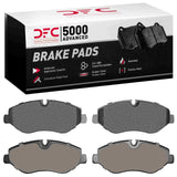 Dynamic Friction 2007-2023 Mercedes-Benz Sprinter 2500 Front 5000 Advanced Low Metallic Brake Pads by Dynamic Friction Company 1552-1316-00