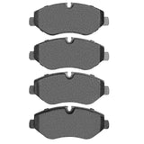 Dynamic Friction 2007-2023 Mercedes-Benz Sprinter 2500 Front 5000 Advanced Low Metallic Brake Pads by Dynamic Friction Company 1552-1316-00
