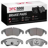 Dynamic Friction 2012-2015 Audi A7 Quattro Front 5000 Advanced Ceramic Brake Pads by Dynamic Friction Company 1552-1322-10