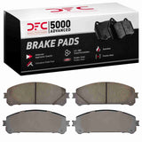 Dynamic Friction 2020-2024 Toyota Avalon Front 5000 Advanced Low Metallic Brake Pads by Dynamic Friction Company 1552-1324-00