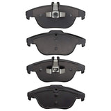 Dynamic Friction 2008-2015 Mercedes-Benz C300 Sedan Rear 5000 Advanced Low Metallic Brake Pads by Dynamic Friction Company 1552-1341-00