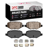 Dynamic Friction 2009-2019 Ford Taurus SHO Rear 5000 Advanced Ceramic Brake Pads and Hardware Kit by Dynamic Friction Company 1552-1377-01