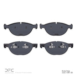 Dynamic Friction 2008-2014 BMW X6 Front 5000 Advanced Low Metallic Brake Pads by Dynamic Friction Company 1552-1381-00