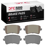 Dynamic Friction 2012-2017 Audi A4 Quattro Rear 5000 Advanced Ceramic Brake Pads by Dynamic Friction Company 1552-1386-00