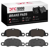 Dynamic Friction 2013-2023 Porsche 911 Front 5000 Advanced Low Metallic Brake Pads by Dynamic Friction Company 1552-1389-00