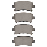 Dynamic Friction 2011-2013 Buick Regal Rear 5000 Advanced Low Metallic Brake Pads by Dynamic Friction Company 1552-1430-00