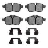Dynamic Friction 2011-2016 BMW Z4 Rear 5000 Advanced Ceramic Brake Pads and Hardware Kit by Dynamic Friction Company 1552-1433-01