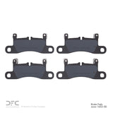 Dynamic Friction 2011-2014 Porsche Cayenne Rear 5000 Advanced Low Metallic Brake Pads by Dynamic Friction Company 1552-1453-00