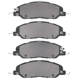 Dynamic Friction 2007-2014 Ford Mustang Front 5000 Advanced Low Metallic Brake Pads by Dynamic Friction Company 1552-1463-00