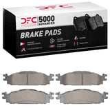 Dynamic Friction 2009-2010 Ford Taurus SHO Front 5000 Advanced Ceramic Brake Pads by Dynamic Friction Company 1552-1508-00