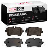 Dynamic Friction 2014-2018 Audi A6 (USA/Canada) Rear 5000 Advanced Ceramic Brake Pads by Dynamic Friction Company 1552-1547-00