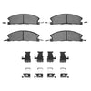 Dynamic Friction 2013-2019 Ford Flex Front 5000 Advanced Ceramic Brake Pads and Hardware Kit