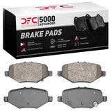 Dynamic Friction 2013-2019 Ford Explorer Rear 5000 Advanced Semi Metallic Brake Pads by Dynamic Friction Company 1552-1612-00