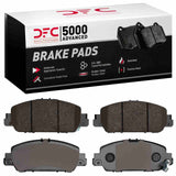 Dynamic Friction 2013-2025 Honda Accord Sedan Front 5000 Advanced Ceramic Brake Pads by Dynamic Friction Company 1552-1654-00