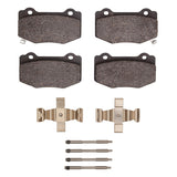 Dynamic Friction 2014-2024 Cadillac ATS Rear 5000 Advanced Low Metallic Brake Pads and Hardware Kit by Dynamic Friction Company 1552-1718-01