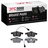 Dynamic Friction 2021-2022 Ram ProMaster City Front 5000 Advanced Ceramic Brake Pads by Dynamic Friction Company 1552-1721-10