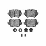 Dynamic Friction 2014-2021 Jaguar F-Type Rear 5000 Advanced Ceramic Brake Pads and Hardware Kit by Dynamic Friction Company 1552-1752-01