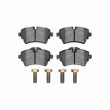Dynamic Friction 2019-2019 MINI Cooper (Excl Clubman) Front 5000 Advanced Low Metallic Brake Pads and Hardware Kit by Dynamic Friction Company 1552-1801-01