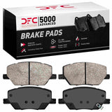 Dynamic Friction 2017-2025 Alfa Romeo Tonale Front 5000 Advanced Ceramic Brake Pads by Dynamic Friction Company 1552-1811-00