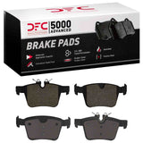 Dynamic Friction 2016-2025 Jaguar I-Pace Rear 5000 Advanced Low Metallic Brake Pads by Dynamic Friction Company 1552-1821-00
