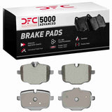Dynamic Friction 2016-2021 BMW X7 Rear 5000 Advanced Low Metallic Brake Pads by Dynamic Friction Company 1552-1850-00