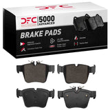 Dynamic Friction 2016-2023 Mercedes-Benz GLC43 AMG Rear 5000 Advanced Low Metallic Brake Pads by Dynamic Friction Company 1552-1872-00