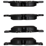 Dynamic Friction 2016-2023 Mercedes-Benz GLC43 AMG Rear 5000 Advanced Low Metallic Brake Pads by Dynamic Friction Company 1552-1872-00
