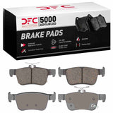 Dynamic Friction 2017-2025 Acura Integra Rear 5000 Advanced Low Metallic Brake Pads by Dynamic Friction Company 1552-1878-00