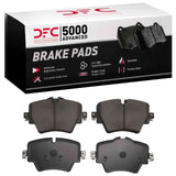 Dynamic Friction 2018-2025 BMW 430i Gran Coupe Front 5000 Advanced Low Metallic Brake Pads by Dynamic Friction Company 1552-1892-00