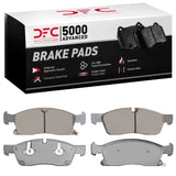 Dynamic Friction 2012-2018 Mercedes-Benz ML250 Front 5000 Advanced Ceramic Brake Pads by Dynamic Friction Company 1552-1904-10