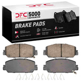 Dynamic Friction 2017-2025 Acura ADX Front 5000 Advanced Ceramic Brake Pads by Dynamic Friction Company 1552-2036-00